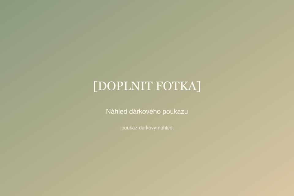Náhled dárkového poukazu HorseYoga na lekci jógy mezi koňmi